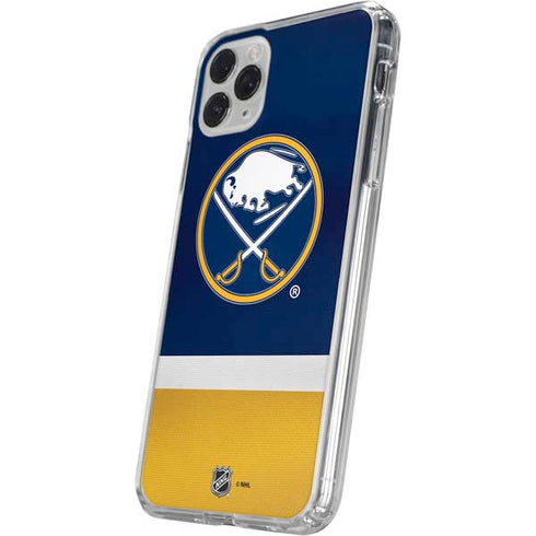 NHL Buffalo Sabres Jersey iPhone 11 Pro Clear Case