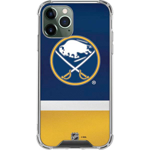 NHL Buffalo Sabres Jersey iPhone 11 Pro Max Clear Case