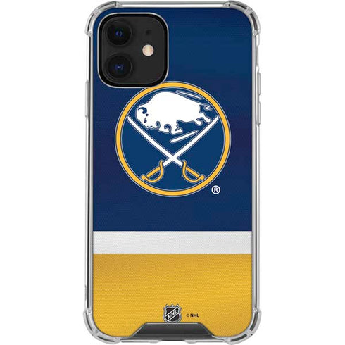NHL Buffalo Sabres Jersey iPhone 12 Clear Case