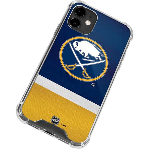 NHL Buffalo Sabres Jersey iPhone 12 Mini Clear Case