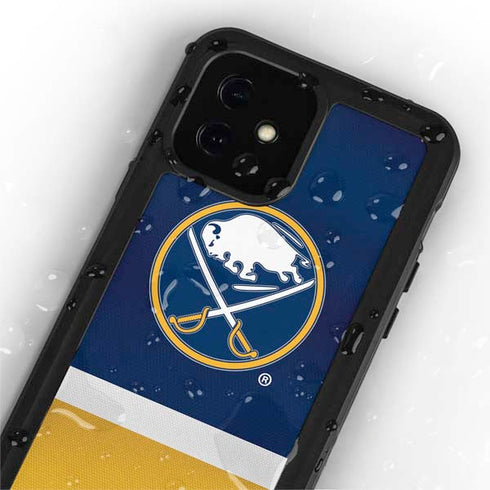 NHL Buffalo Sabres Jersey iPhone 12 Mini Waterproof Case
