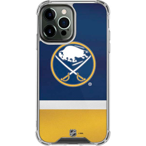 NHL Buffalo Sabres Jersey iPhone 13 Pro Max Clear Case