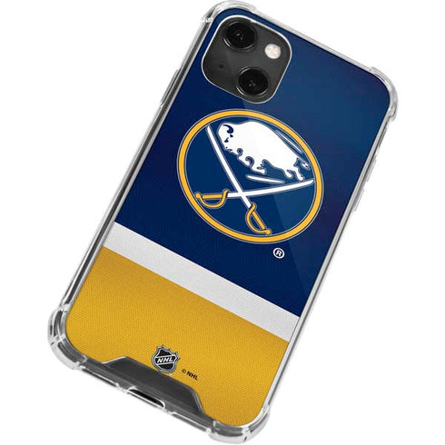 NHL Buffalo Sabres Jersey iPhone 14 Plus Clear Case