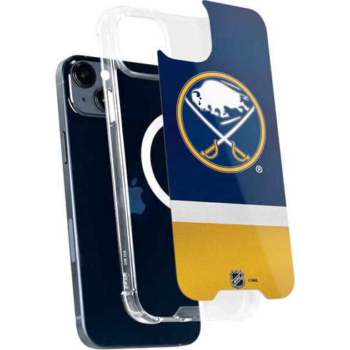 NHL Buffalo Sabres Jersey iPhone 15 Plus MagSafe Case