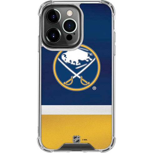 NHL Buffalo Sabres Jersey iPhone 14 Pro Clear Case