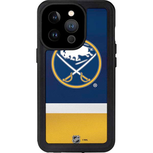 NHL Buffalo Sabres Jersey iPhone 14 Pro Waterproof Case