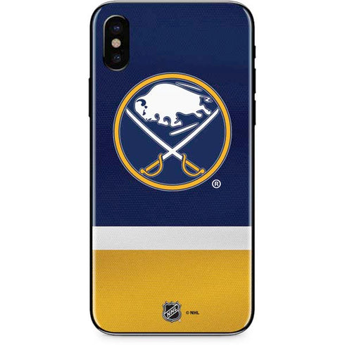 NHL Buffalo Sabres Jersey iPhone XS Max Skin