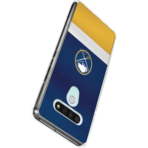 NHL Buffalo Sabres Jersey LG Stylo 6 Clear Case