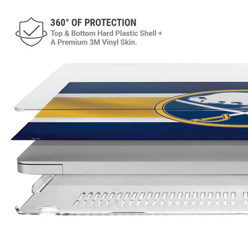 NHL Buffalo Sabres Jersey MacBook Air 15in (2023-2025) Case plus Skin