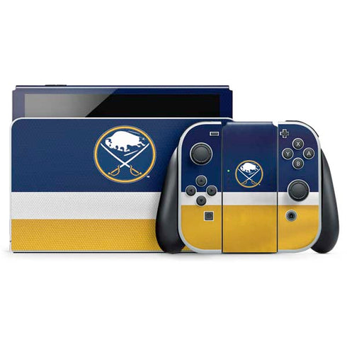NHL Buffalo Sabres Jersey Nintendo Switch OLED (2021) Skin