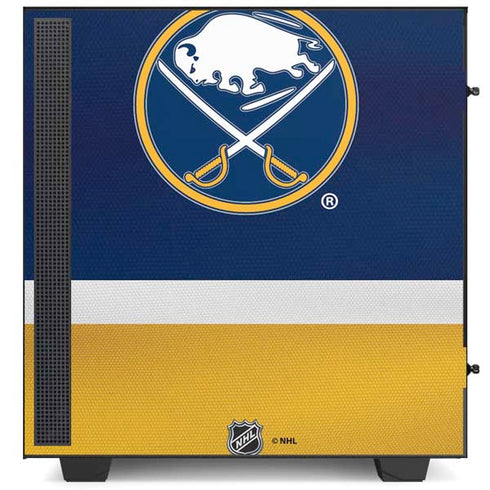 NHL Buffalo Sabres Jersey NZXT H510 Compact ATX Mid-Tower Case Skin