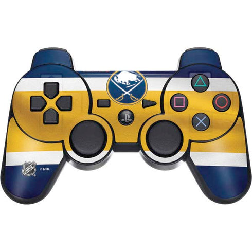 NHL Buffalo Sabres Jersey PS3 Dual Shock wireless controller Skin