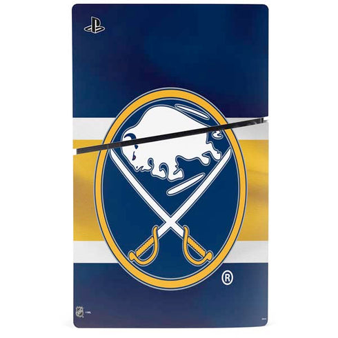 NHL Buffalo Sabres Jersey PS5 Slim Digital Edition Console Skin