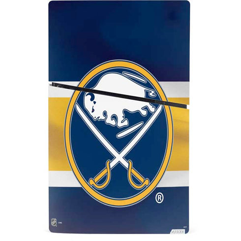 NHL Buffalo Sabres Jersey PS5 Slim Digital Edition Console Skin