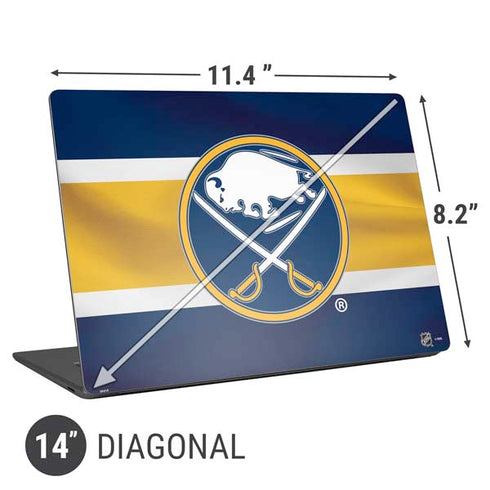 NHL Buffalo Sabres Jersey Universal Laptop 14in (11.4 x 8.2in) Skin