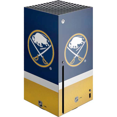 NHL Buffalo Sabres Jersey Xbox Series X Console Skin