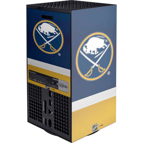 NHL Buffalo Sabres Jersey Xbox Series X Console Skin