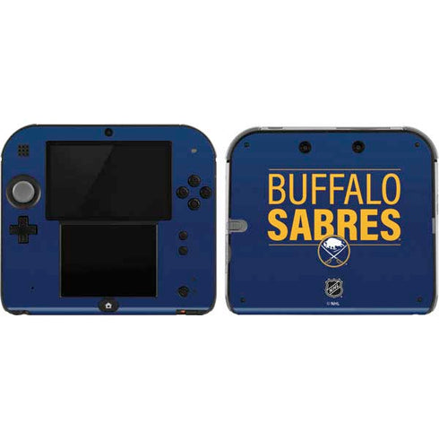 NHL Buffalo Sabres Lineup Nintendo 2DS Skin