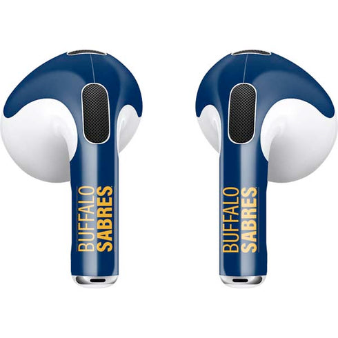 NHL Buffalo Sabres Lineup Apple AirPods (3rd Gen 2021) Skin
