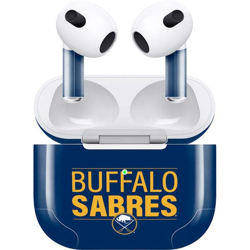 NHL Buffalo Sabres Lineup Apple AirPods (3rd Gen 2021) Skin