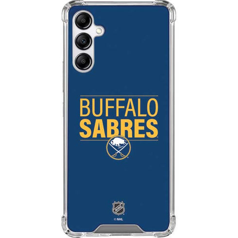 NHL Buffalo Sabres Lineup Galaxy A14 5G Clear Case