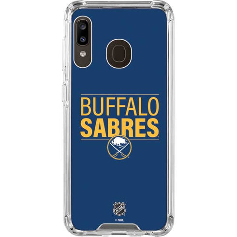 NHL Buffalo Sabres Lineup Galaxy A30 Clear Case