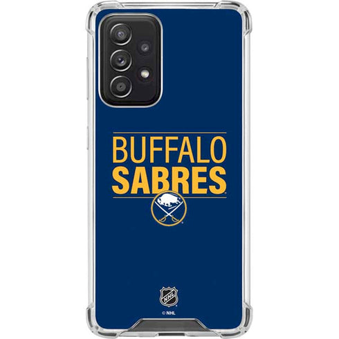 NHL Buffalo Sabres Lineup Galaxy A52 5G Clear Case