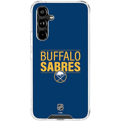 NHL Buffalo Sabres Lineup Galaxy A54 5G Clear Case