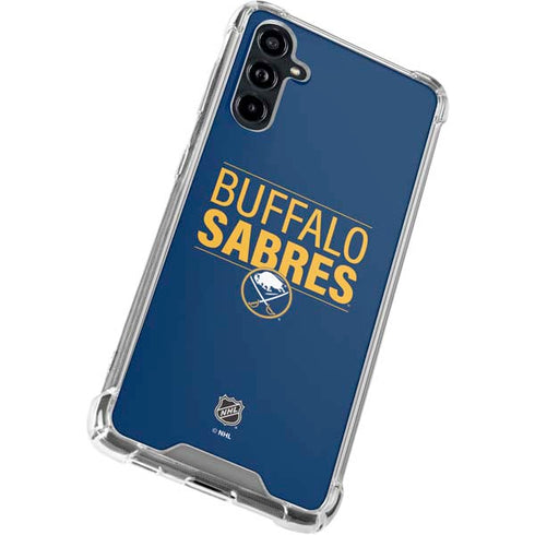 NHL Buffalo Sabres Lineup Galaxy A54 5G Clear Case