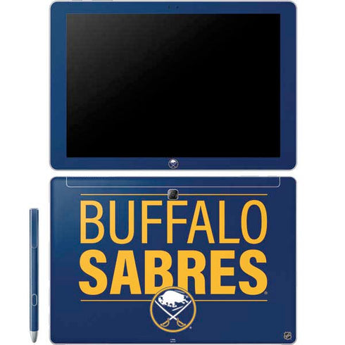 NHL Buffalo Sabres Lineup Galaxy Book 12in Skin