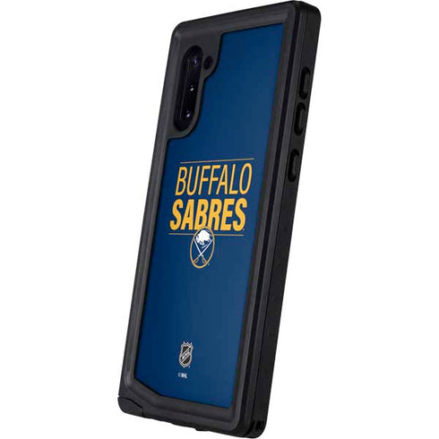 NHL Buffalo Sabres Lineup Galaxy Note 10 Waterproof Case