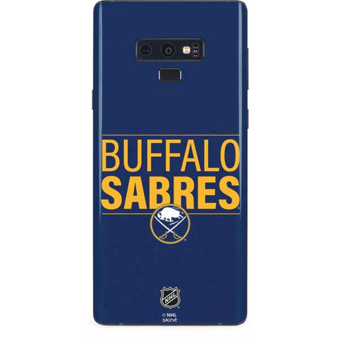 NHL Buffalo Sabres Lineup Galaxy Note 9 Skin