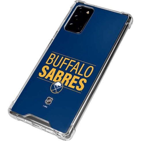 NHL Buffalo Sabres Lineup Galaxy Note20 5G Clear Case