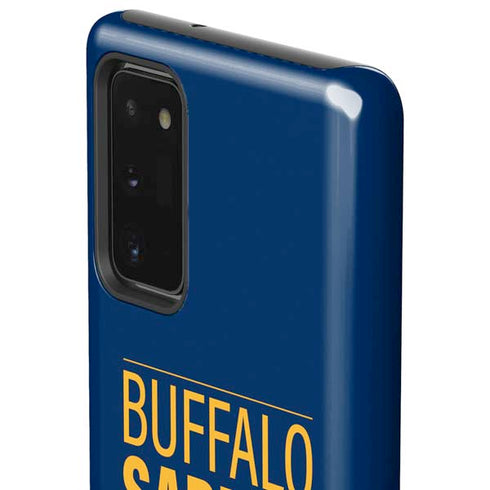 NHL Buffalo Sabres Lineup Galaxy Note20 5G Pro Case