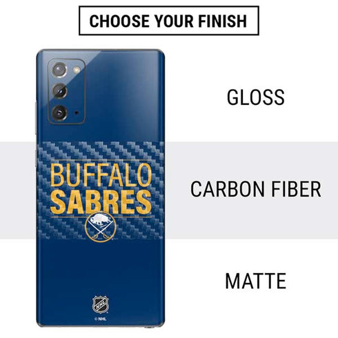 NHL Buffalo Sabres Lineup Galaxy Note20 5G Skin