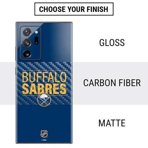 NHL Buffalo Sabres Lineup Galaxy Note20 Ultra 5G Skin