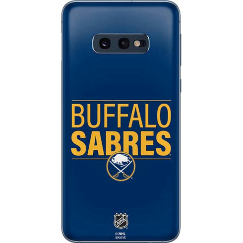 NHL Buffalo Sabres Lineup Galaxy S10e Skin