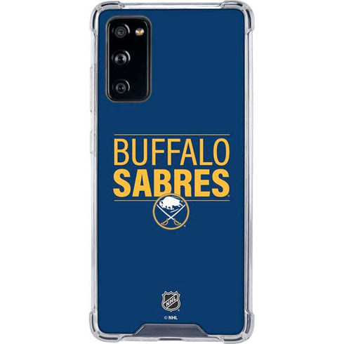 NHL Buffalo Sabres Lineup Galaxy S20 FE Clear Case