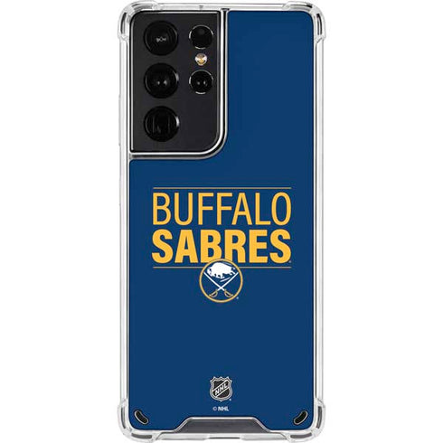NHL Buffalo Sabres Lineup Galaxy S21 Ultra 5G Clear Case