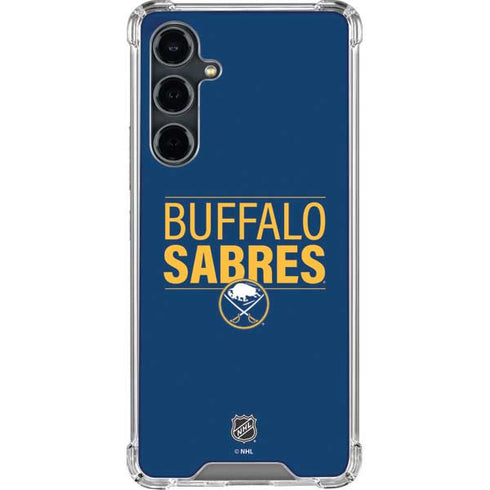 NHL Buffalo Sabres Lineup Galaxy S23 FE Clear Case