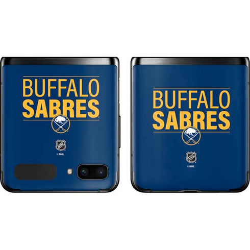 NHL Buffalo Sabres Lineup Galaxy Z Flip Skin