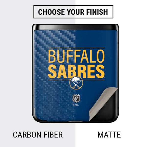NHL Buffalo Sabres Lineup Galaxy Z Flip Skin