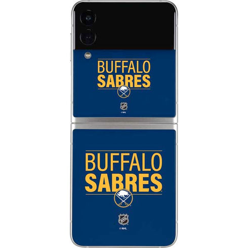NHL Buffalo Sabres Lineup Galaxy Z Flip3 5G Skin