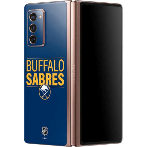 NHL Buffalo Sabres Lineup Galaxy Z Fold2 5G Skin