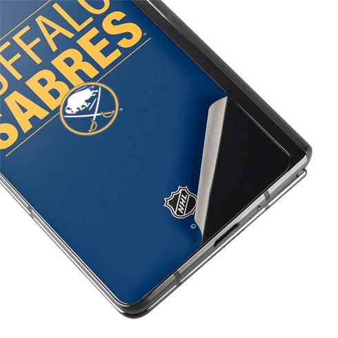 NHL Buffalo Sabres Lineup Galaxy Z Fold2 5G Skin