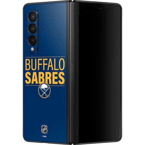 NHL Buffalo Sabres Lineup Galaxy Z Fold3 5G Skin