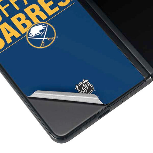 NHL Buffalo Sabres Lineup Galaxy Z Fold3 5G Skin