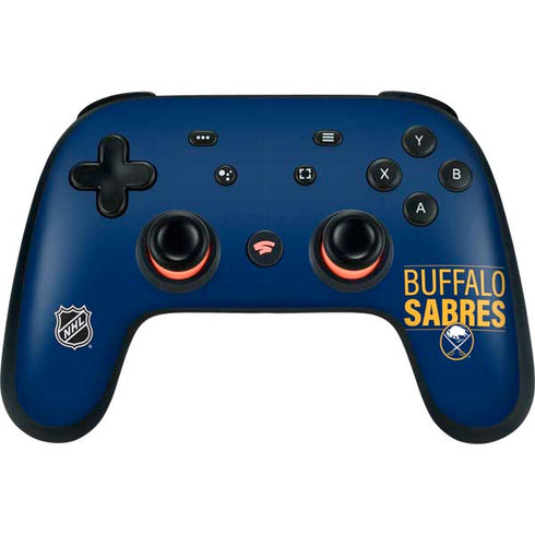 NHL Buffalo Sabres Lineup Google Stadia Controller Skin