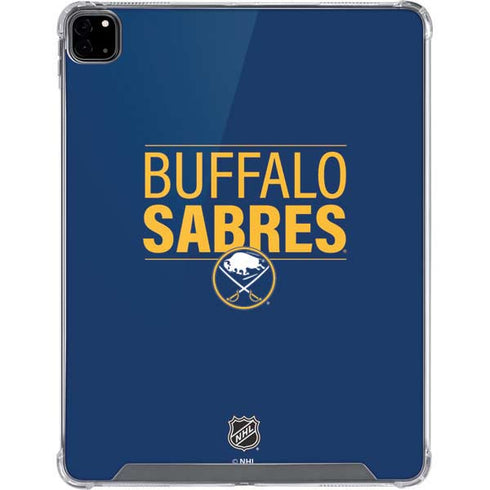 NHL Buffalo Sabres Lineup iPad Pro 12.9in (2020) Clear Case