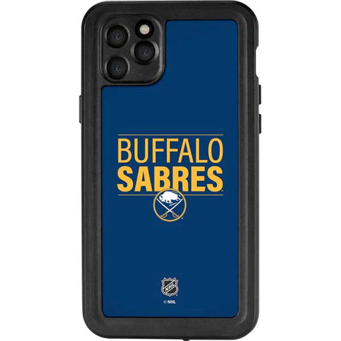 NHL Buffalo Sabres Lineup iPhone 11 Pro Max Waterproof Case
